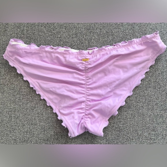Victoria’s Secret Pink Ruffle Cheeky Bikini Bottoms - M - Picture 2 of 3